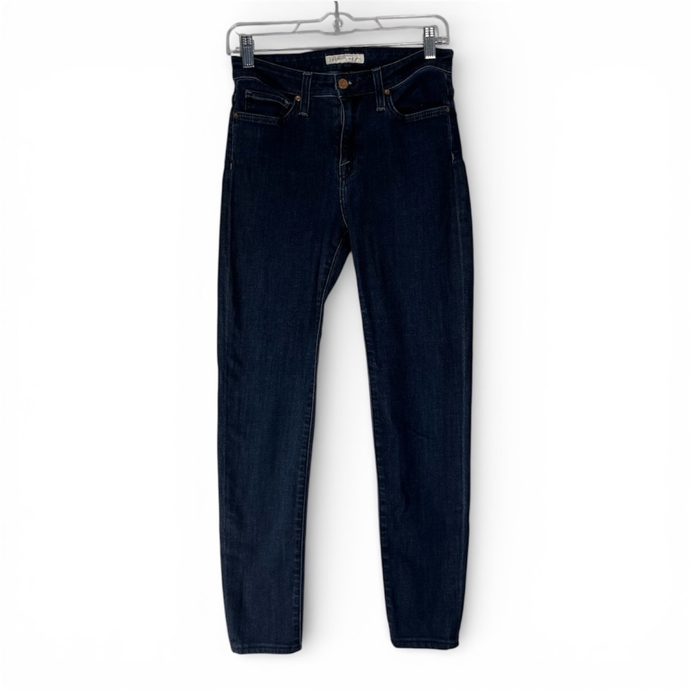 Joie Jeans Women's 28 Blue Denim High Rise Skinny Stretch Pockets Made in USA